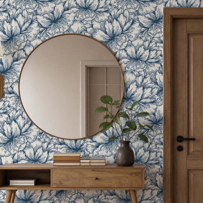 Flor de Tinta Azul
